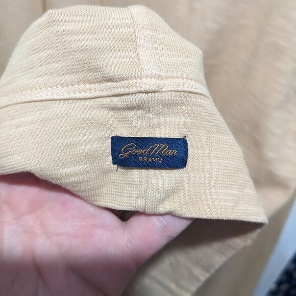 NEW Good Man Brand | Legend Slim Fit Pullover Hoodie in Warm Sand - Picture 8 of 11